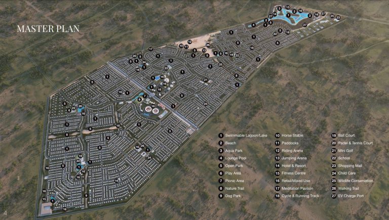 arabian hills estate master plan