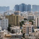 an ariel view of building in al rashdiy ajman