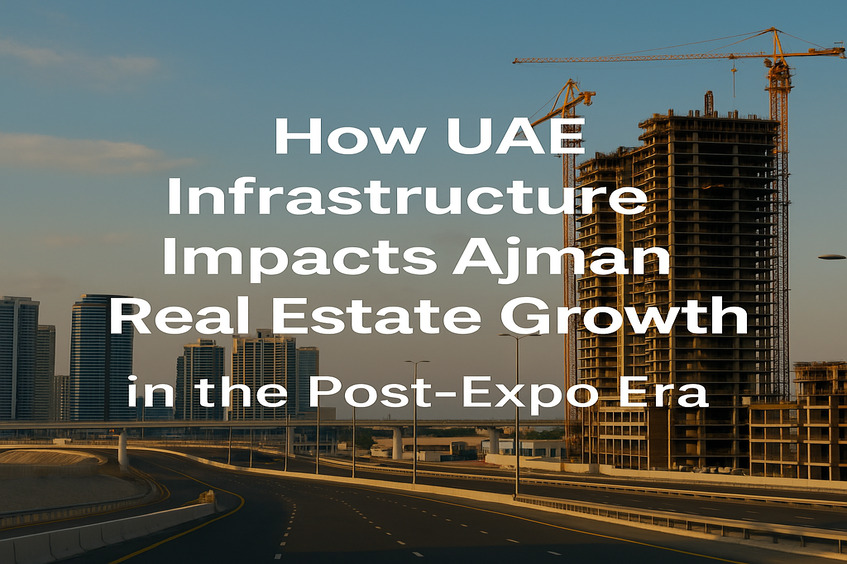 how uae infrastructure impact on Ajman real estate growth after expo era