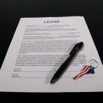 a lease contract paper is signed under Tasdeeq Ajman